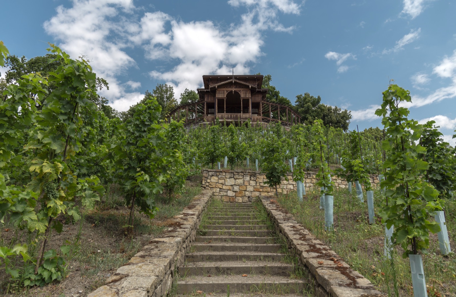 Weinbergpavillon in der Grébovka